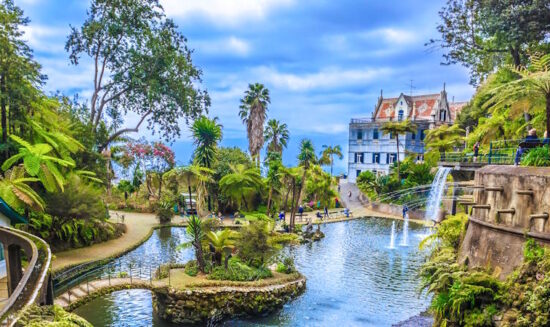 Tropischer Garten Monte Palace Funchal – einmalige Gartenanlage