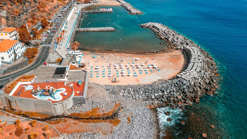 Calheta Beach in Madeira